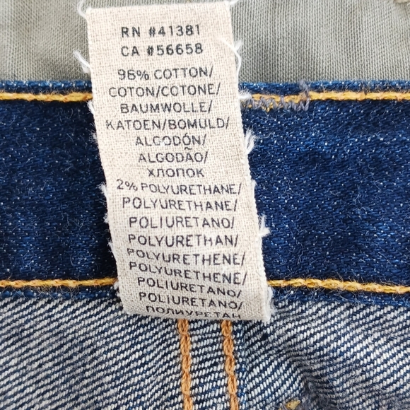 Double RRL Ralph Lauren Jeans Womens 27X33 Skinny Fit Selvage Darkwash Low Rise - Picture 7 of 7